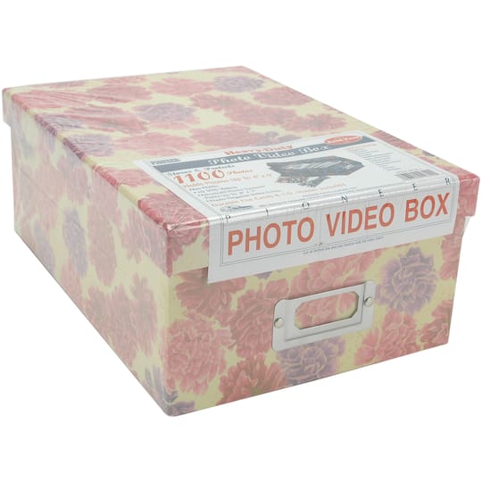Pioneer&#xAE; Assorted Designs Photo Storage Box